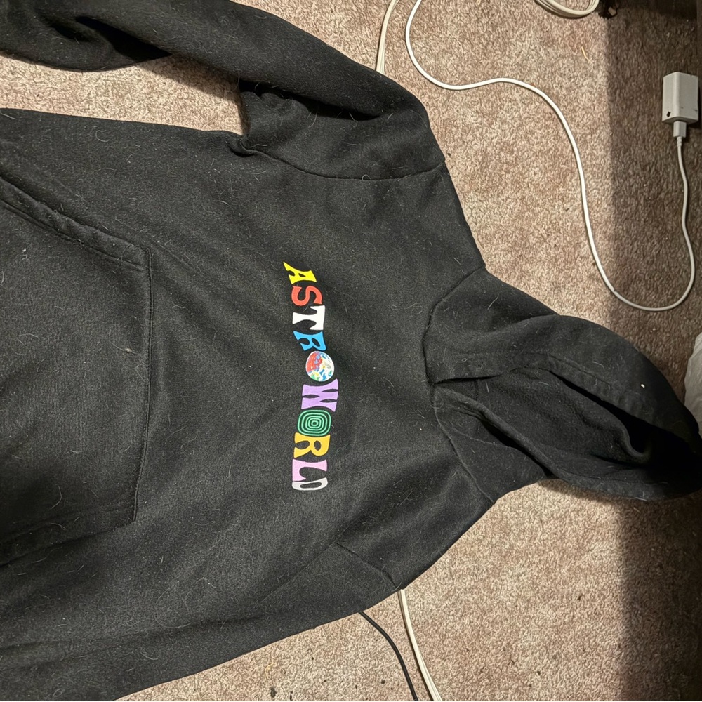 Black Astroworld Hoodie Sweater